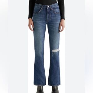 Edwin Averi Flared Jean distressed